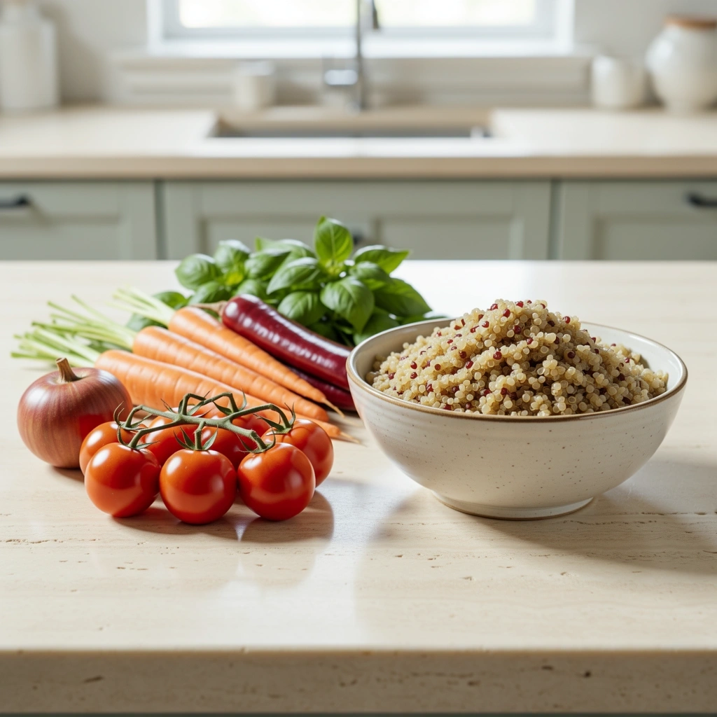 Gesunde Ernährungskomposition